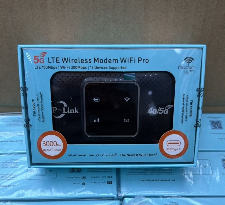 مودم همراه 4G LTE مدل MiFi با صفحهنمایش LCD